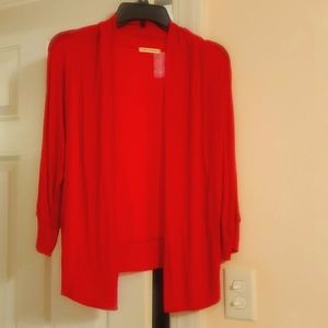 Tea n Rose hot pink/magenta cardigan.